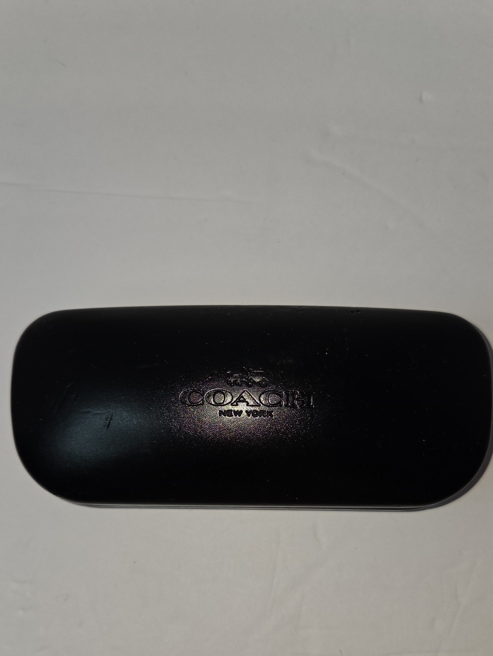 Coach Black Eyewear Case Excellent Condition
